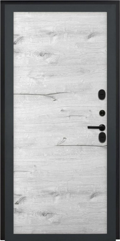 Входная дверь ДвериПРО Л-43 Без фрезеровки Дуб арктик горизонт DPRO226441 внутренняя сторона